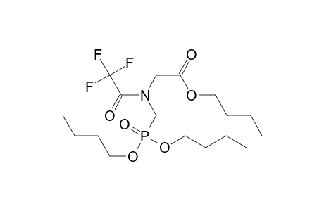 Glycine, N-[(dibutoxyphosphinyl)methyl]-N-(trifluoroacetyl)-, butyl ester