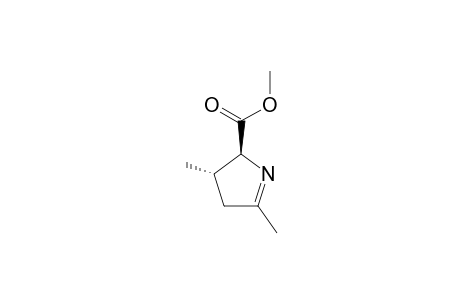 METHYL-TRANS-2,4-DIMETHYL-1-PYRROLINE-5-CARBOXYLATE