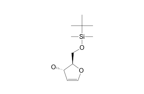 1,4-ANHYDRO-5-O-(TERT.-BUTYLDIMETHYLSILYL)-2-DEOXY-D-ERYTHRO-PENT-1-ENITOL