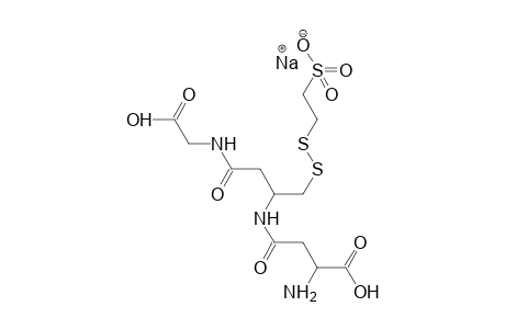 2-[2-(3-Amino-3-carboxy-propionylamino)-3-(carboxymethyl-carbamoyl)-propyldisulfanyl]-ethanesulfonic acid