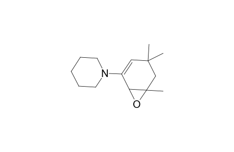 1-(4,4,6-Trimethyl-7-oxabicyclo[4.1.0]hept-2-yl)piperidine
