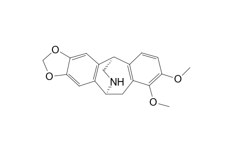 (-)-(5R,12S)-8,9-Timethoxy-2,3-(methylenedioxy)isopavinane