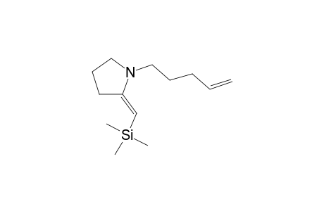 Trimethyl-[(E)-(1-pent-4-enyl-2-pyrrolidinylidene)methyl]silane