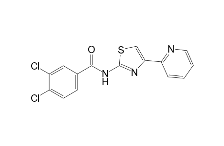 3,4-bis(chloranyl)-N-(4-pyridin-2-yl-1,3-thiazol-2-yl)benzamide