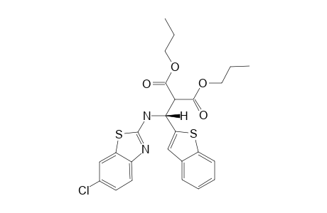 DIPROPYL-2-[BENZO-[B]-THIOPHEN-2-YL-[(6-CHLOROBENZO-[D]-THIAZOL-2-YL)-AMINO]-METHYL]-MALONATE