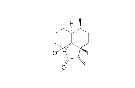 (1'R*,4'S*,4a'S*,8a'R)-2-(7',8'-Epoxy-4',7'-dimethyl-perhydro-7'-naphthyl)propen-8a'-olide