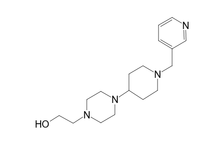 2-[4-[1-(3-pyridylmethyl)-4-piperidyl]piperazin-1-yl]ethanol