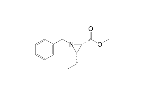 (2S,3S)-1-benzyl-3-ethyl-ethylenimine-2-carboxylic acid methyl ester