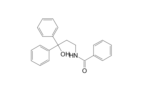 Benzamide, N-(3-hydroxy-3,3-diphenylpropyl)-