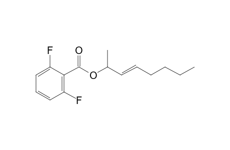 2,6-Difluorobenzoic acid, oct-3-en-2-yl ester