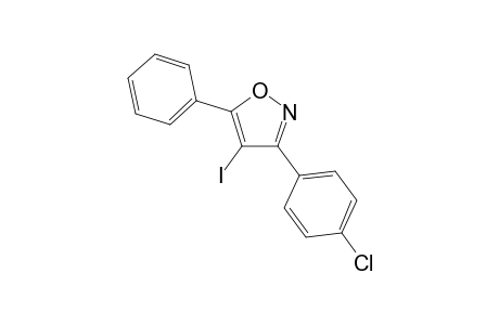3-(4-Chlorophenyl)-4-iodo-5-phenylisoxazole