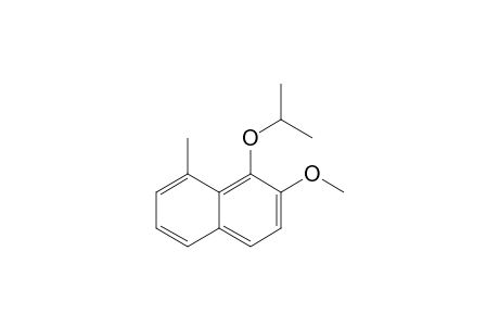 2-Methoxy-8-methyl-1-propan-2-yloxy-naphthalene