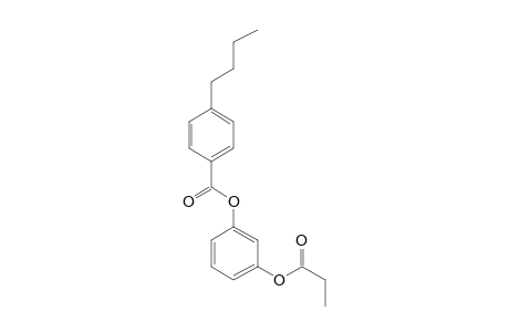 1,3-Benzenediol, o-(4-butylbenzoyl)-o'-propionyl-