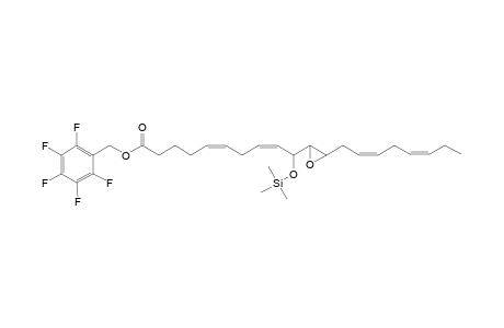 Pentafluorobenzyl 10-(trimethylsiloxy)-11,12-epoxyeicosan-5(Z),8(Z),14(Z),17(Z)-tetraenoate