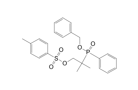 Phosphinic acid, [1,1-dimethyl-2-[[(4-methylphenyl)sulfonyl]oxy]ethyl]phenyl-, phenylmethyl ester