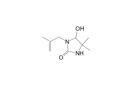 3-(2-Methylprop-2-enyl)-4-hydroxy-5,5-dimethylimidazolidin-2-one