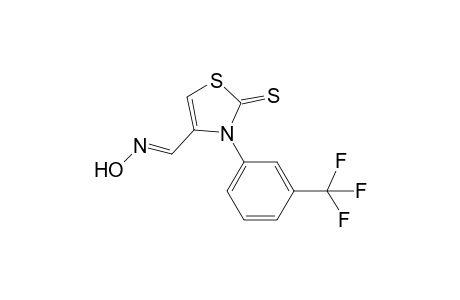 (E/Z)-2-Thioxo-3-(3-trifluormethylphenyl)-2,3-dihydrothiazol-4-carbaldoxime