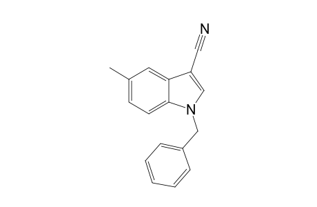 1-Benzyl-5-methyl-1H-indole-3-carbonitrile