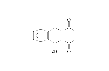 1,4-Methanoanthracene-5,8-dione-9-d, 1,2,3,4,8a,9,10,10a-octahydro-