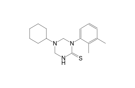 5-cyclohexyl-1-(2,3-dimethylphenyl)tetrahydro-1,3,5-triazine-2(1H)-thione