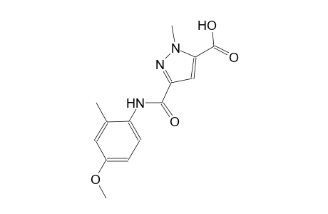 3-[(4-methoxy-2-methylanilino)carbonyl]-1-methyl-1H-pyrazole-5-carboxylic acid