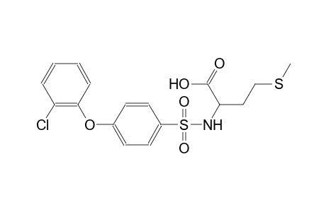 N-{[4-(2-chlorophenoxy)phenyl]sulfonyl}(methyl)homocysteine