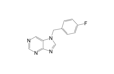 7-(p-Fluorobenzyl)-7H-purine