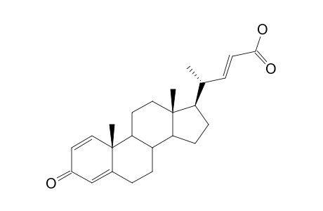 3-OXO-CHOL-1,4,22-TRIEN-24-OIC-ACID