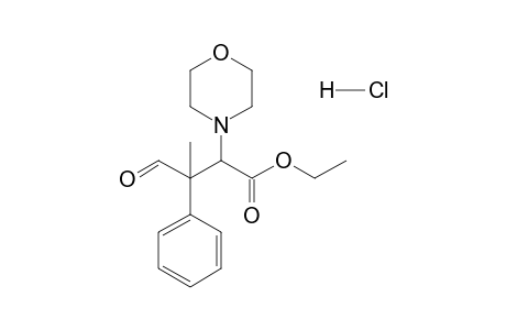 1-[1'-(Ethoxycarbonyl)-2'-methyl-3'-oxo-2'-phenylpropyl]-morpholinium-4-chloride