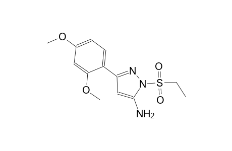 1H-pyrazol-5-amine, 3-(2,4-dimethoxyphenyl)-1-(ethylsulfonyl)-