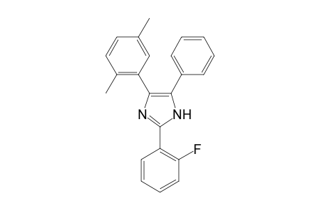5-(2,5-dimethylphenyl)-2-(2-fluorophenyl)-4-phenyl-1H-imidazole