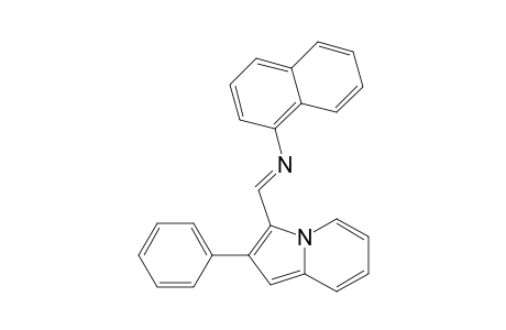 2-Phenyl-3-(naphthalenyliminomethyl)indolizine