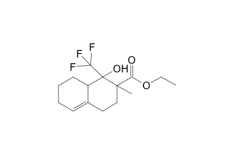 Ethtl 1-Hydroxy-1-(trifluoromethyl)-2-methyl-1,2,3,4,6,7,8,9-octahydronaphthlene-2-carboxylate