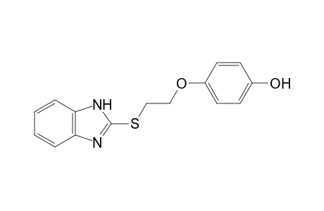 4-(2-((1H-benzo[d]imidazol-2-yl)thio)ethoxy)phenol