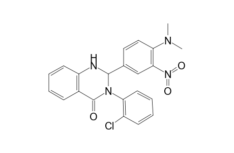 3-(2-Chlorophenyl)-2-[4-(dimethylamino)-3-nitro-phenyl]-1,2-dihydroquinazolin-4-one