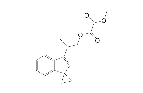 3'-(2-(methoxalyloxy)-1-methylethyl)spiro[cyclopropane-1,1'-[1H]indene]