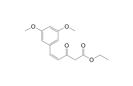 Ethyl (Z)-5-(3,5-Dimethoxyphenyl)-3-oxopent-4-enoate