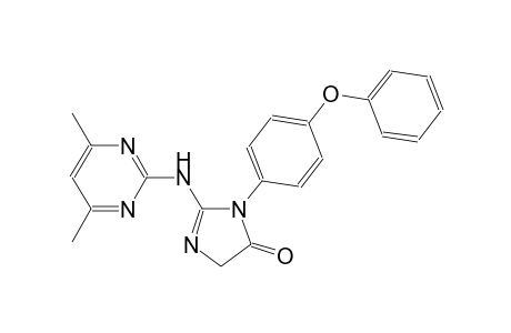 2-[(4,6-dimethyl-2-pyrimidinyl)amino]-3-(4-phenoxyphenyl)-3,5-dihydro-4H-imidazol-4-one