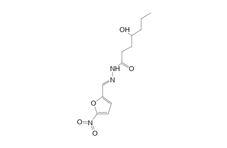 4-Hydroxy-N'-(5-nitrofurfurylidene)heptanohydrazide