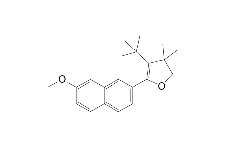 4-tert-Butyl-5-(7-methoxynaphthalen-2-yl)-3,3-dimethyl-2,3-dihydrofuran