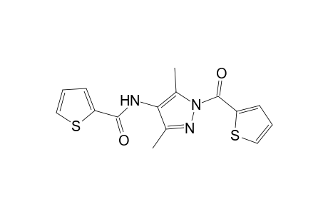 N-(3,5-dimethyl-1-thiophen-2-ylcarbonyl-pyrazol-4-yl)thiophene-2-carboxamide