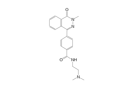 N-[2-(dimethylamino)ethyl]-4-(3-methyl-4-oxo-3,4-dihydro-1-phthalazinyl)benzamide