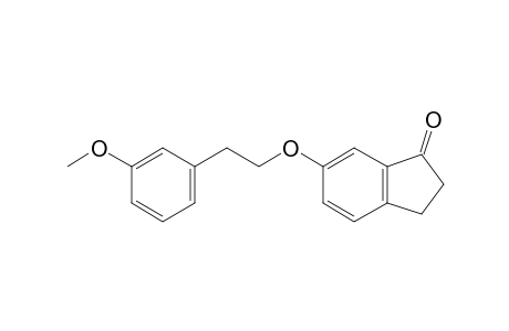 6-[2'-(3"-Methoxyphenyl)ethoxy]-1-indanone