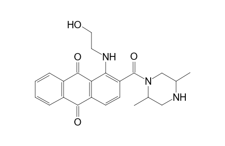 2-(2,5-dimethylpiperazin-1-yl)carbonyl-1-(2-hydroxyethylamino)anthracene-9,10-dione