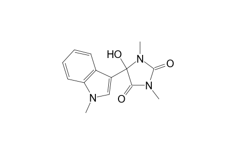5-Hydroxy-1,3-dimethyl-5-(1'-methyl-1H-indol-3'-yl)imidazolidin-2,4-dione