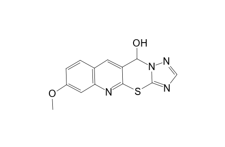 11-Hydroxy-7-methoxy[1,2,4]triazolo[5',1':2,3][1,3]thiazino[6,5-b]quinoline