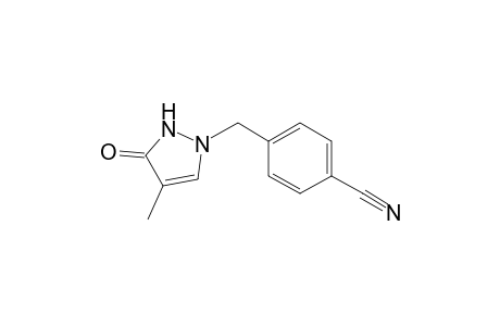 Benzonitrile, 4-[(2,3-dihydro-4-methyl-3-oxo-1H-pyrazol-1-yl)methyl]-