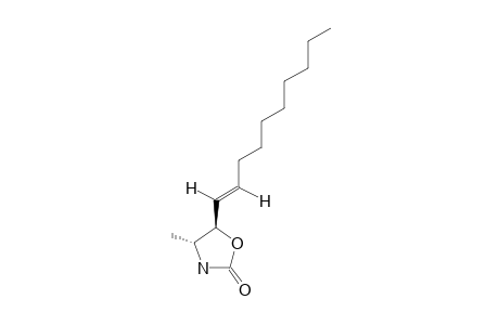 (4S,5S)-5-[(E)-DEC-1-EN-1-YL]-4-METHYLOXAZOLIDINONE