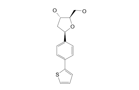 1,2-DIDEOXY-1-BETA-[4-(2-THIENYL)-PHENYL]-D-RIBOFURANOSIDE