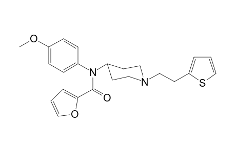 N-4-Methoxyphenyl-N-(1-[2-(thiophen-2-yl)ethyl]-piperidin-4-yl)furan-2-carboxamide